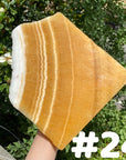 Orange Calcite Slab
