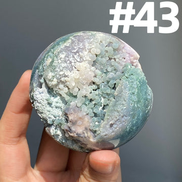 Grape Agate Sphere