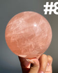 Rose Quartz Big Spheres