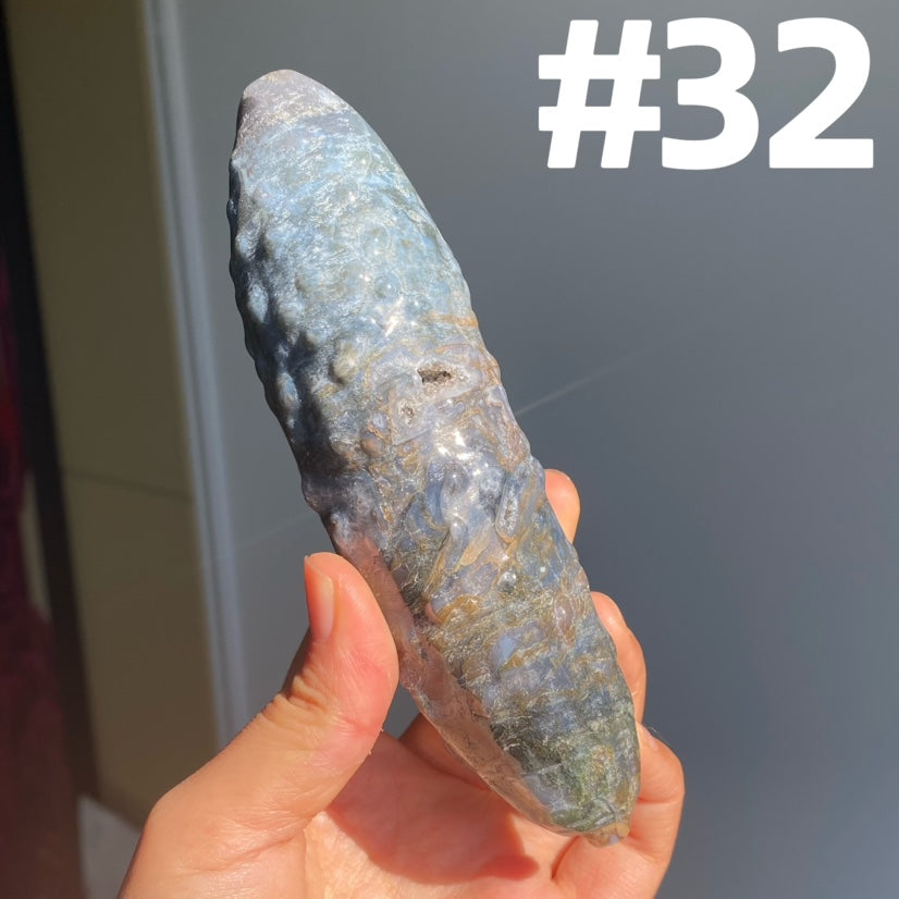 Moss Agate Cucumber