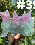 Fluorite Big Carvings