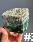 Moss Agate Cube