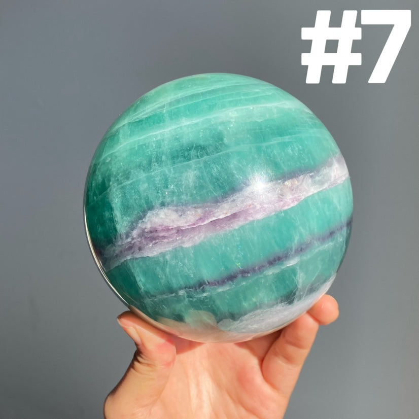 Baja Fluorite Big Spheres