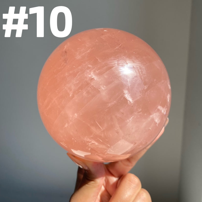 Rose Quartz Big Spheres