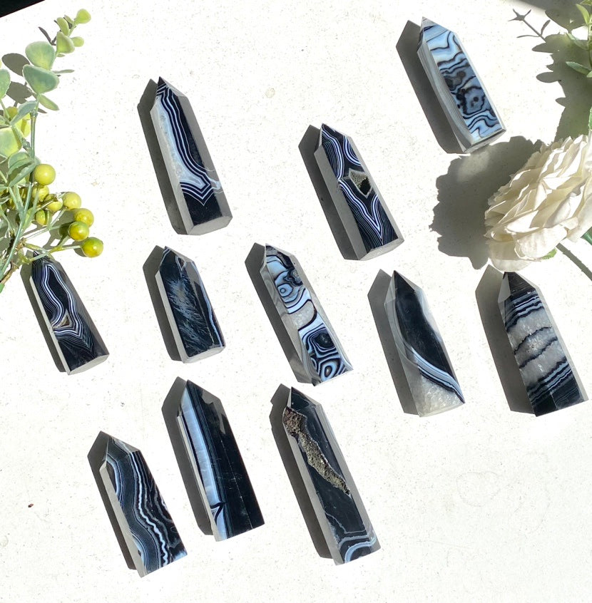 Black Agate Towers