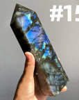 Big Labradorite Tower