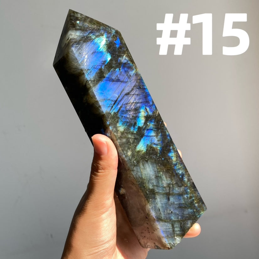 Big Labradorite Tower