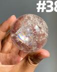 Rainbow Clear Quartz Sphere