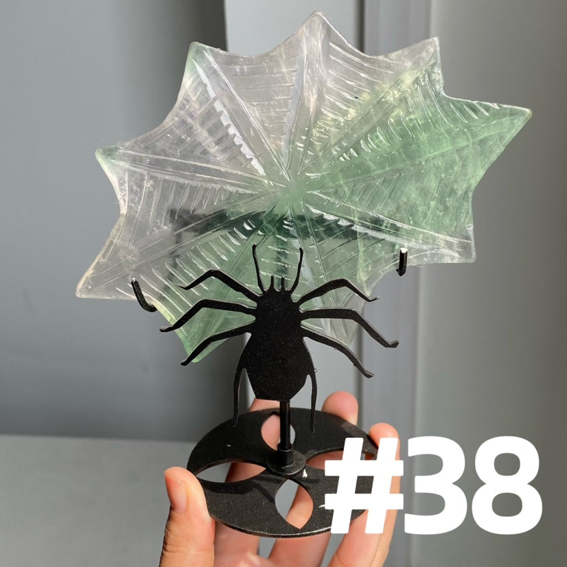 Clearance Crystal Spider Web