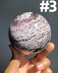 Pink Tourmaline Sphere