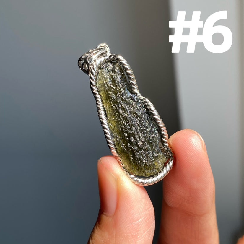 Genuine Moldavite Pendant