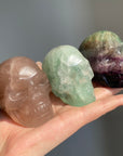 Fluorite Skull