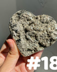AAA Grade Pyrite Heart