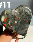 African Blood Stone Heart