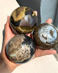 Volcano Agate Big Spheres