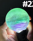 Rainbow Fluorite Big Sphere