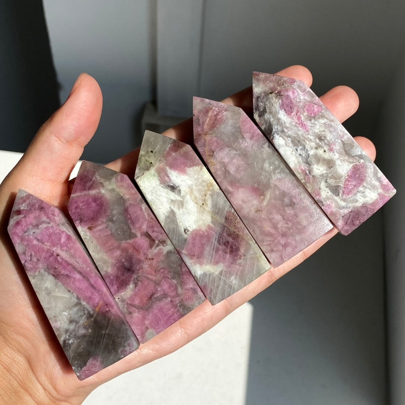 Pink Tourmaline Small Tower