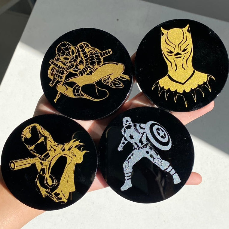 Black Obsidian Charging Plate