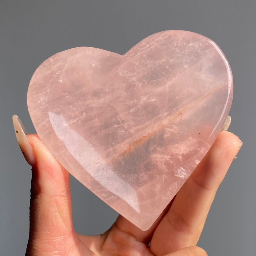 Rose Quartz Heart Tray