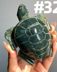 Moss Agate Turtle