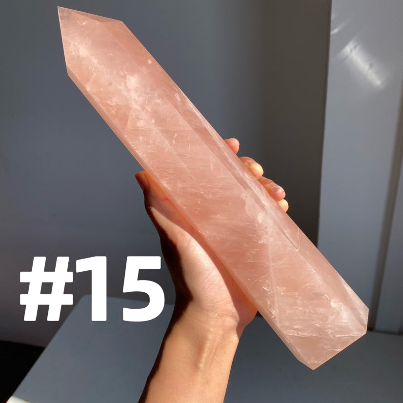 Big Rose Quartz Tower