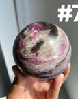 Pink Tourmaline Sphere