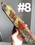 Dragon Blood Jasper Big Towers