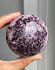 Feather Amethyst Sphere