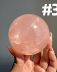 Rose Quartz Big Spheres