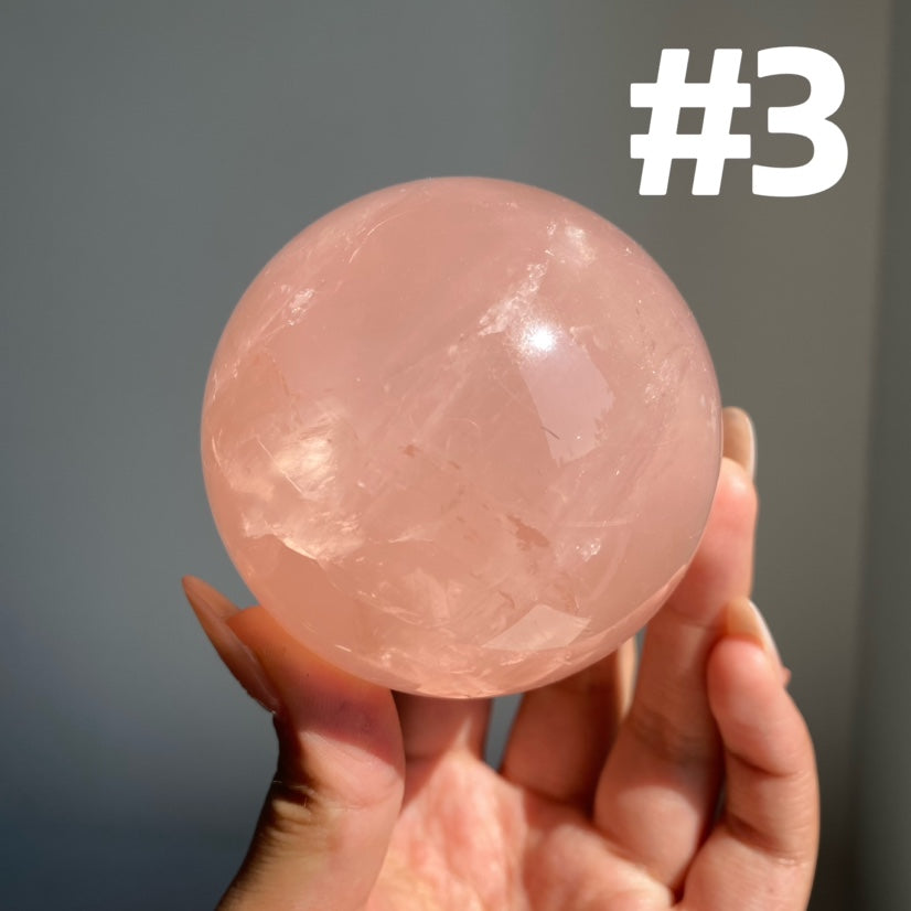 Rose Quartz Big Spheres