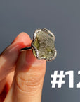 Genuine Moldavite Rings