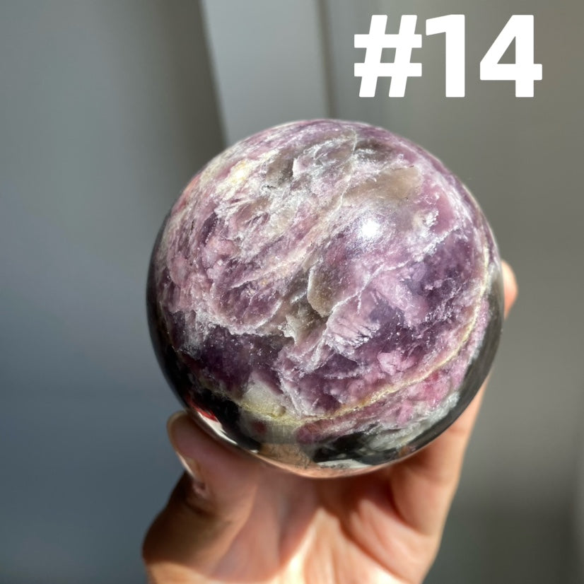 Pink Tourmaline Sphere