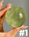 Apple Green Fluorite Sphere