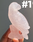 Rose Quartz Parrot