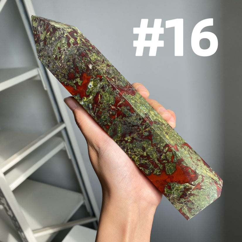 Dragon Blood Jasper Big Towers