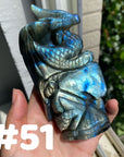 Labradorite Carvings