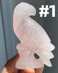 Rose Quartz Parrot