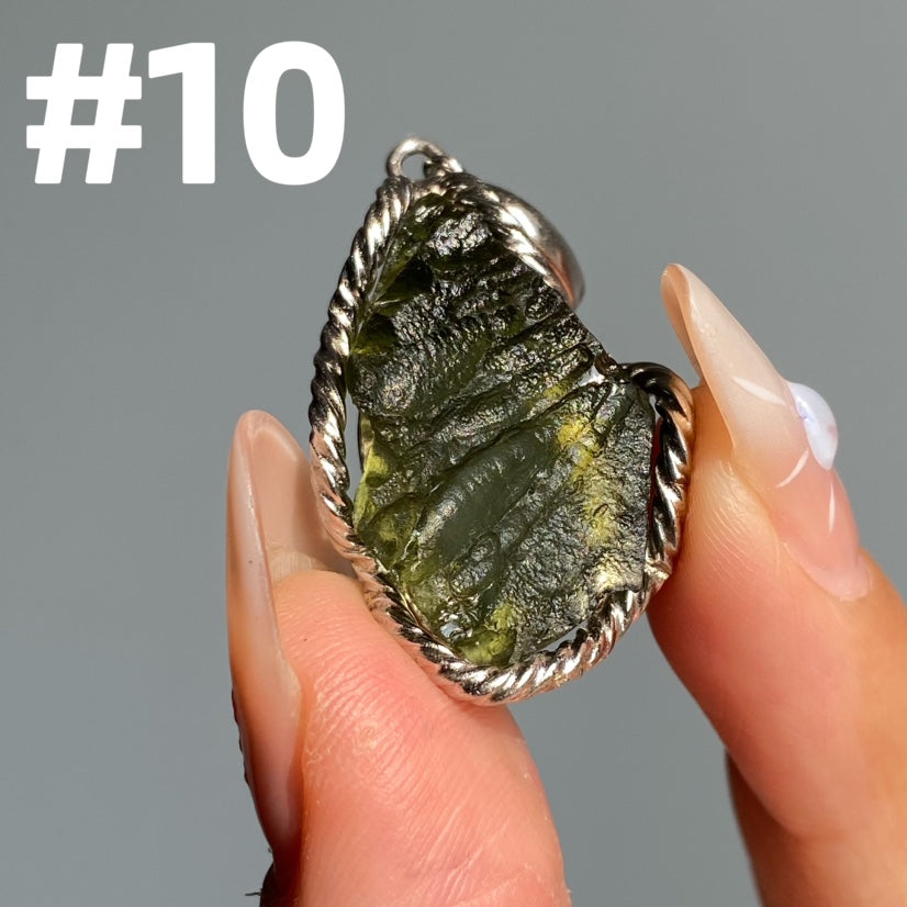 Genuine Moldavite Pendant