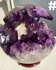 Amethyst Druzy Big Sphere