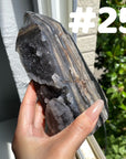 Druzy Calcite Big Tower