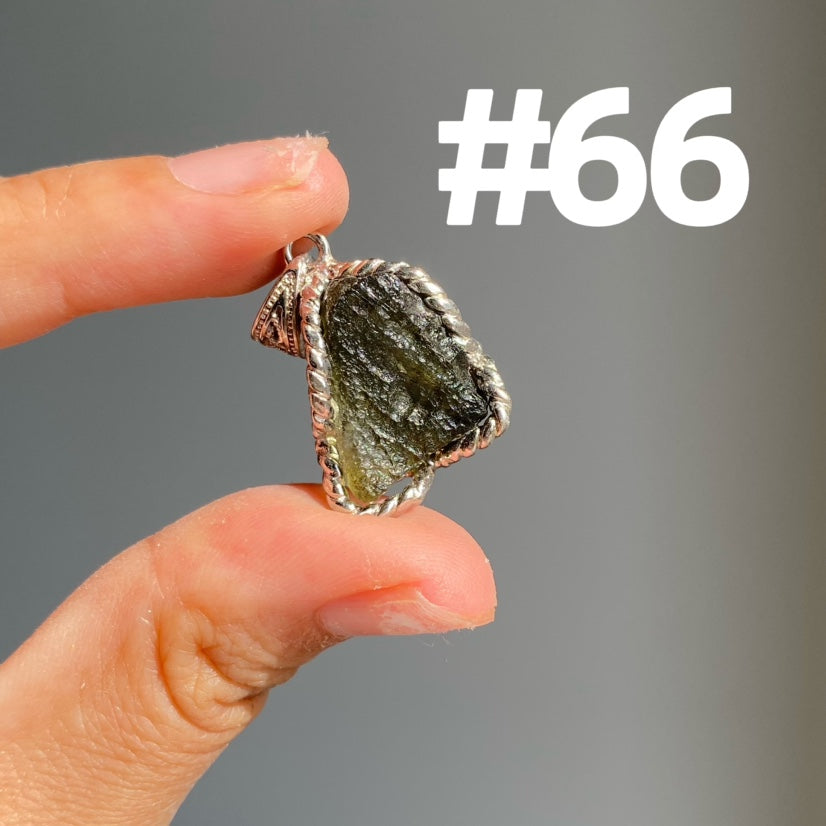 Genuine Moldavite Pendant