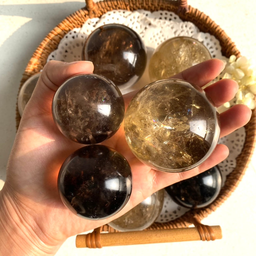 Smoky Quartz Sphere