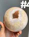 Flower Agate Big Sphere