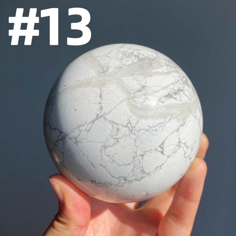 Howlite Big Sphere