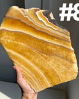 Orange Calcite Slab