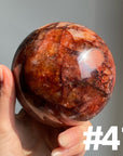 Fire Quartz Big Spheres