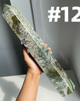 Big Moss Agate Tower