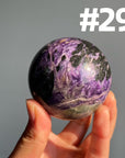 Charoite Sphere