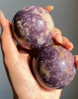 Lepidolite Sphere