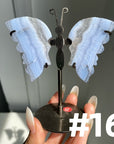 Blue Lace Agate Butterfly